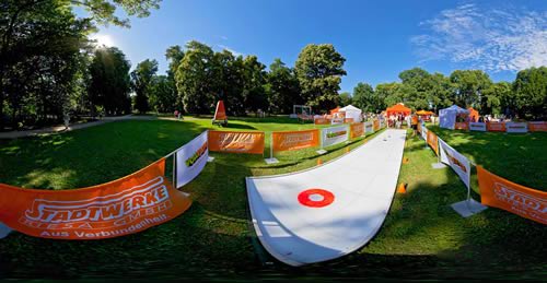 Panoramarundgang beim Stadtwerke-Areal zum Stadtfest Riesa